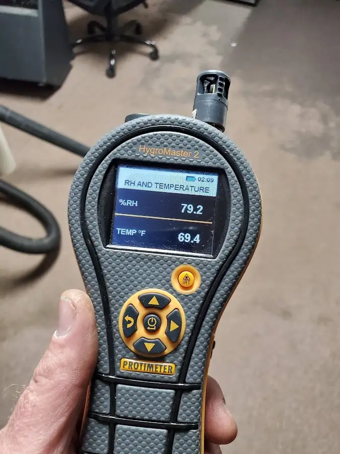 Moisture meter humidity assessment for Mold Remediation & Removal in Lebanon